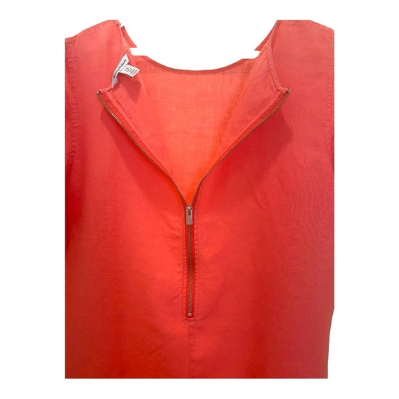 Tommy Bahama 100% Linen Coral Shift Dress – Size Large – Preloved - Picture 5 of 8